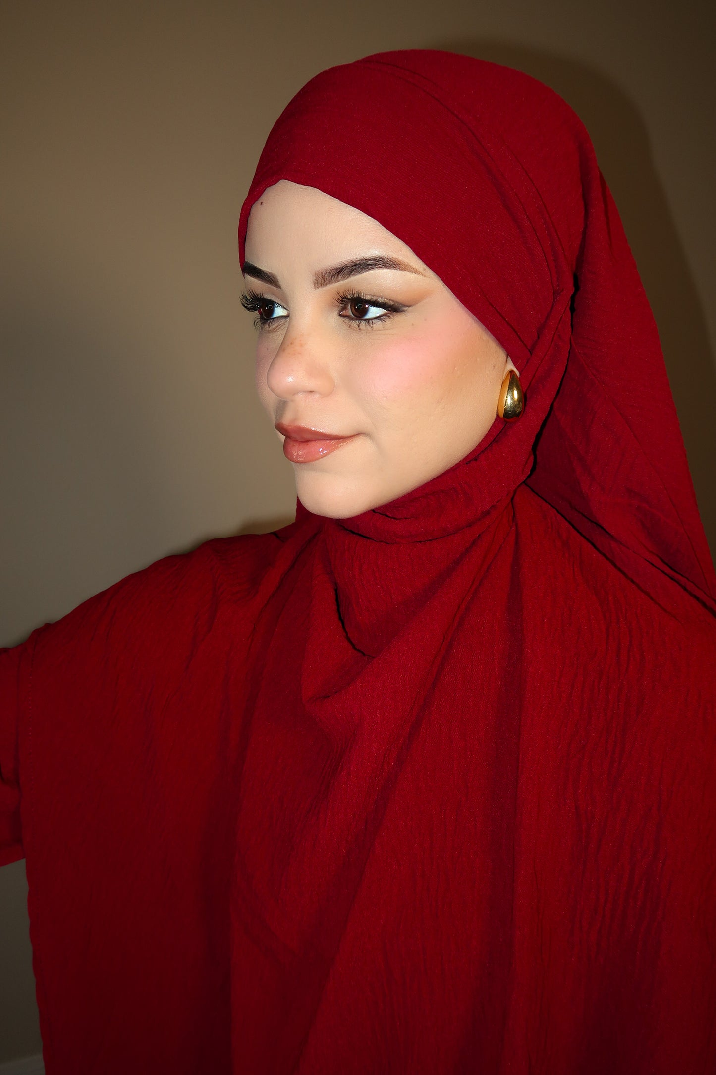 Truest Red | Khimar Set