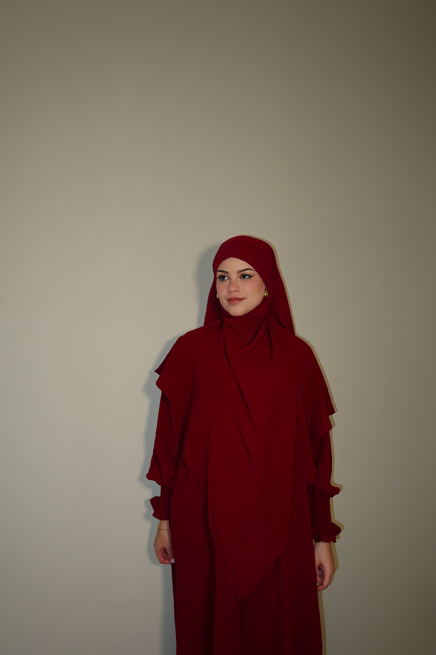 Truest Red | Khimar Set